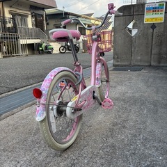 美品】メゾピアノ 18インチ 子供用自転車（ピンク）あさひ/Mezzo Piano