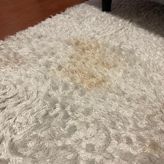 大きめラグ（200cm×140cm、白色）の画像