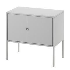 IKEA キャビネット　グレーの画像
