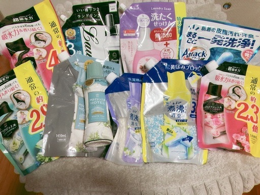 洗剤 柔軟剤 (うぇぽん) 新白河の洗濯用品《洗剤》の中古あげます