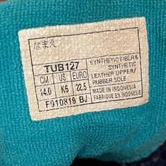 asics　キッズシューズ　14.0cmの画像