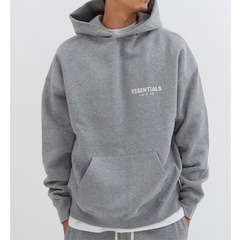 essentials 廃盤モデル 希少 セットアップ 裏起毛で暖かい 上下L 大きめの画像