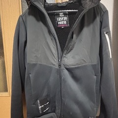 IZFR #8810 フード付きジャケット グレーの画像