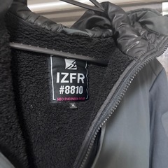 IZFR #8810 フード付きジャケット グレーの画像