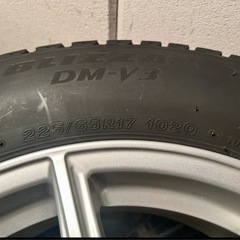 BRIDGESTONE  BLIZZAK DM-V3 225/65R17 スタッドレスタイヤ ホイール4本セット《お値下げしました》
の画像