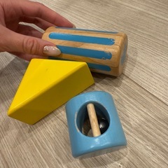 mikihouse 音が鳴る積み木 ミキハウスの画像