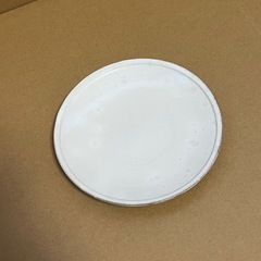 ホワイト プレート 陶器　取り皿 2枚セットの画像