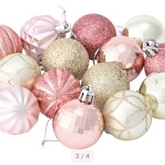 Francfranc クリスマスオーナメント ピンクゴールド 4...