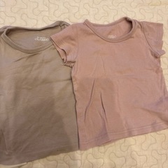 半袖肌着4枚セット　綿100% 80センチの画像