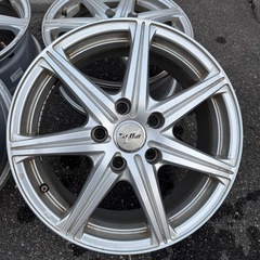 A-3 ホイール タイヤ 4本セット 5×114.3 690KG MA-1088 16×61/2J Treffer 5穴 トレファーの画像