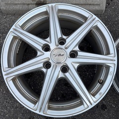 A-3 ホイール タイヤ 4本セット 5×114.3 690KG MA-1088 16×61/2J Treffer 5穴 トレファーの画像