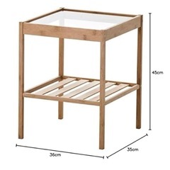 【IKEA】 NESNA ネスナ　サイドテーブルの画像