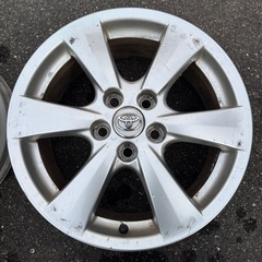 A-4 ホイール タイヤ 4本セット トヨタ TOYOTA 5穴 J DOT 17×7J 50 Y2 の画像