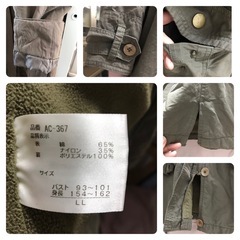 ★ミリタリーコートです★の画像