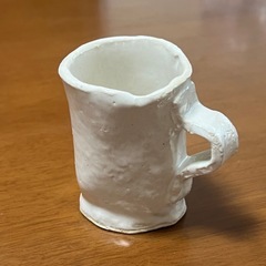 陶器 マグカップ ハンドメイドの画像