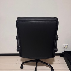 オフィスチェア／デスクチェア ブラック の画像