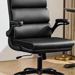 オフィスチェア／デスクチェア ブラック の画像