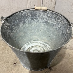 ブリキ製バケツ 3個セットの画像