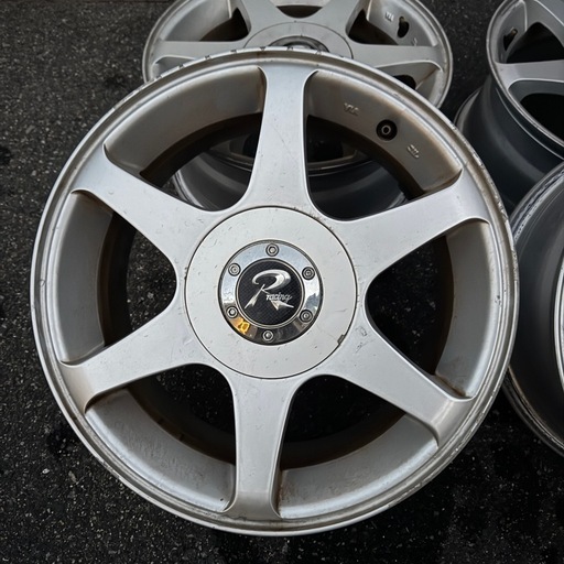 A-6 ホイール タイヤ 4本セット 1つセンターキャップなし 15×61/2J 15×6.5J VIA690KG