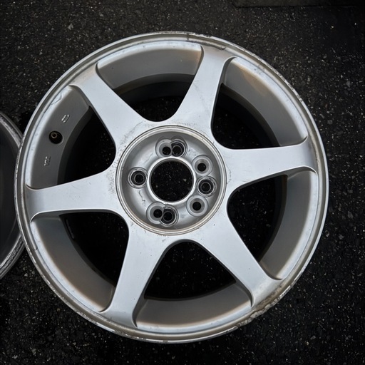 A-6 ホイール タイヤ 4本セット 1つセンターキャップなし 15×61/2J 15×6.5J VIA690KG