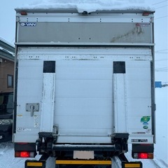 三菱　キャンター アルミバン パワーゲート 3tの画像