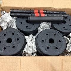 可変式ダンベル10kg2個セットの画像