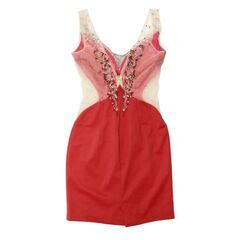 【Jessica / ジェシカ】シアー ビジュー パール タイトミニキャバドレス sugarの画像