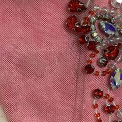 【Jessica / ジェシカ】シアー ビジュー パール タイトミニキャバドレス sugarの画像