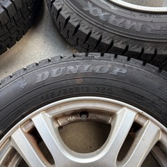 決まりました！アルミ　スタッドレス13インチの画像