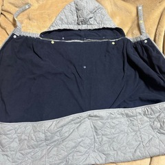 ユニクロ　抱っこ紐　ベビーカー　ブランケットの画像