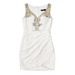 【IRMA / イルマ】フロントジップ カットアウト タイトミニドレス sugar キャバドレスの画像