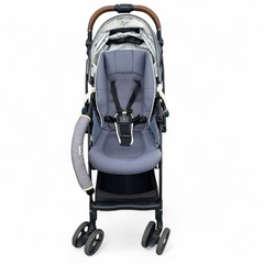 アップリカ ラクーナ ビッテ ベビーカー レインカバー付 レザーハンドル 軽量の画像