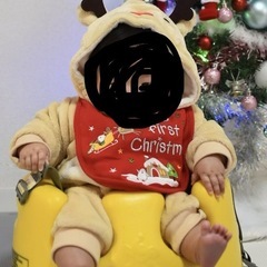 トナカイ🦌ロンパース🎄コスプレの画像