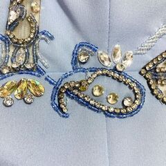 【IRMA / イルマ】ワンカラー ビジュー カットアウト タイトミニドレス sugar 25767 キャバドレスの画像