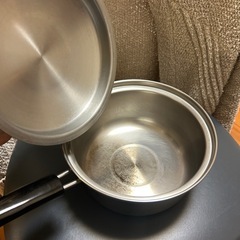 鉄鍋（フタ付き）0円でお譲りします【引っ越しのため】の画像