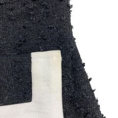 【an / アン】スクエアネック パイピング ツイード タイトミニキャバドレス AOC-3738の画像