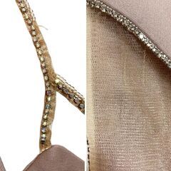 【AngelR / エンジェルアール】ウエストレースパールビジューミニドレス AR22312 キャバドレスの画像