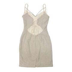 【AngelR / エンジェルアール】バストタックウエストビジューツイードタイトミニドレス AR23816 キャバドレスの画像