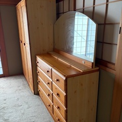 ワードローブ　4点セットの画像