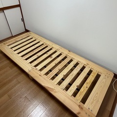 セミシングルベッド＋マットレスセットの画像