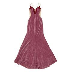 【AngelR / エンジェルアール】バストビジュータイトロングドレス レッド AR23372 キャバドレスの画像