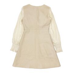 【GINZA COUTURE / 銀座クチュール】シアースリーブ Aライン ミニドレス ERUKEI エルケイ キャバドレスの画像