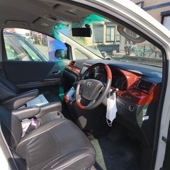 トヨタヴェルファイア・平成22年式・2400CC・7人乗・自動車本体の画像