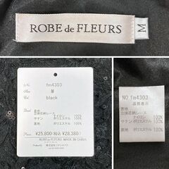 【ROBE de FLEURS / ローブドフルール】襟つきフラワーレースサテンミニキャバドレス fm4303の画像