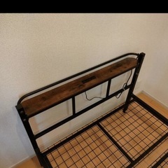 シングルベッドフレーム【ニトリ/Sフレーム バジーナ】の画像