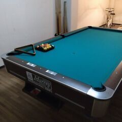 極上美品　定価数百万　映画ハスラー2で使用されたモデル　国際規格　ビリヤード台　重量400kg 　卓球台　ビリヤードの画像