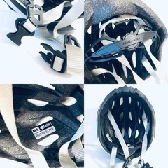 【急募‼️】オージーケーカブト自転車用ヘルメット RECT★M〜Lサイズ 白 ホワイト系の画像