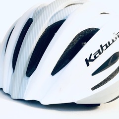 【急募‼️】オージーケーカブト自転車用ヘルメット RECT★M〜Lサイズ 白 ホワイト系の画像