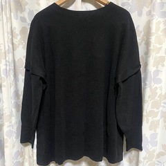 【LEPSIM】レディースニット ブラック の画像