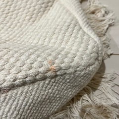 【中古】5枚セット　ビーズソファカバー 標準サイズ　プフ　(PF-K01CF IV)の画像